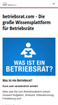 Mobile Screenshot of betriebsrat.com